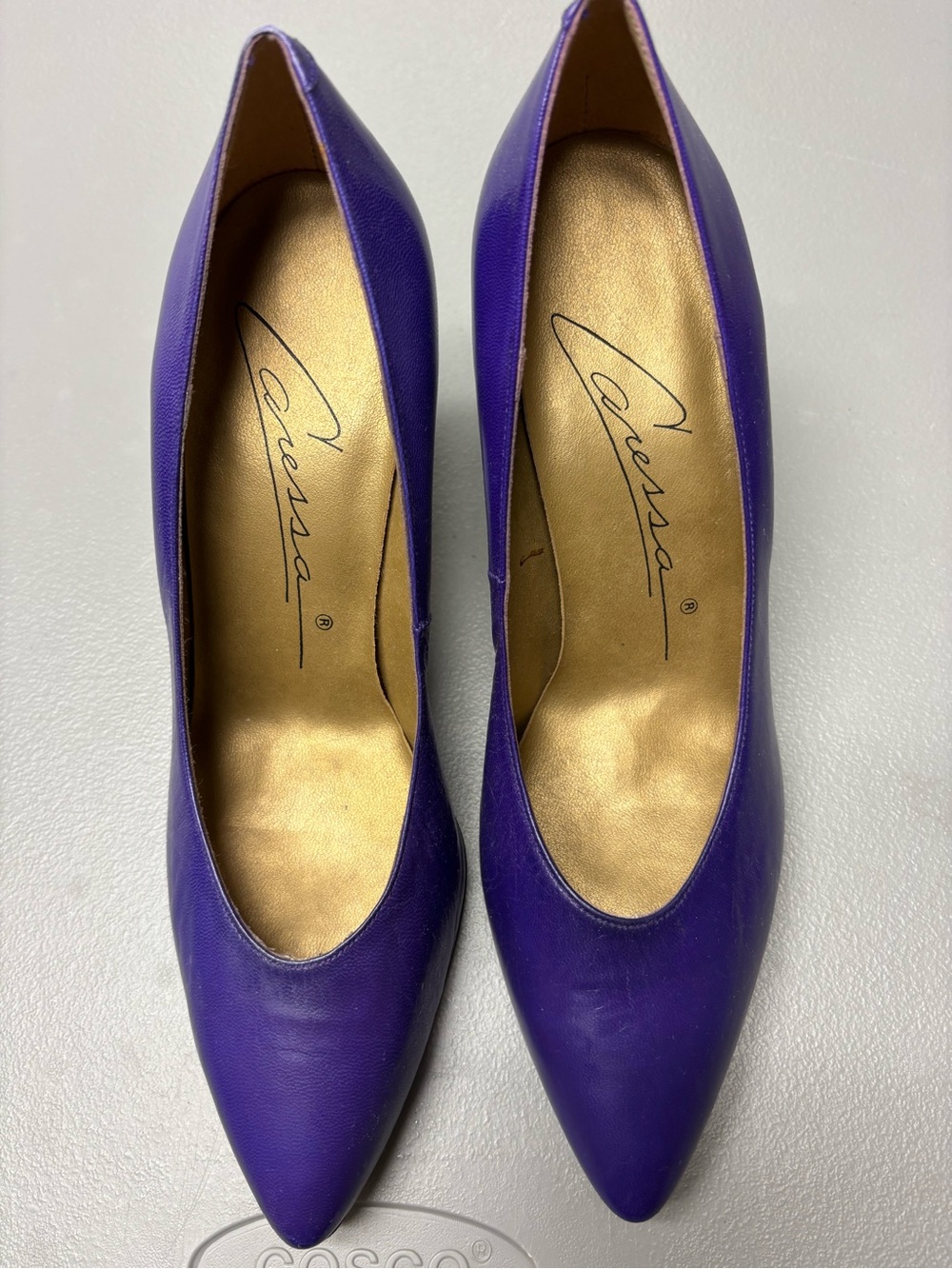 Casera Purple Pointed-Toe Pumps for Women